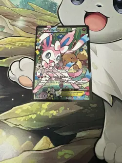 Sylveon EX RC32/RC32 Full Art Holo Pokemon Generations Radiant Collection - Image 1