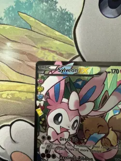 Sylveon EX RC32/RC32 Full Art Holo Pokemon Generations Radiant Collection - Image 2