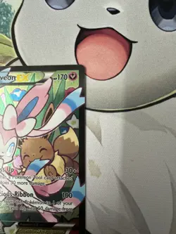 Sylveon EX RC32/RC32 Full Art Holo Pokemon Generations Radiant Collection - Image 3