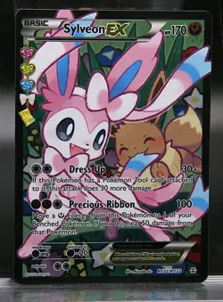 Sylveon EX RC32/RC32 Full Art Holo Pokemon TCG Generations Radiant Collection - Image 1