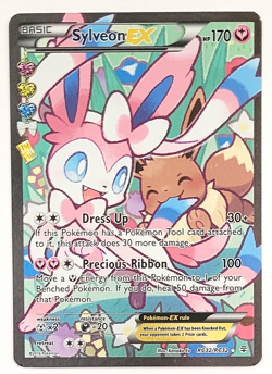 Sylveon EX RC32/RC32 Full Art Holo Pokemon TCG Generations Radiant Collection - Image 1
