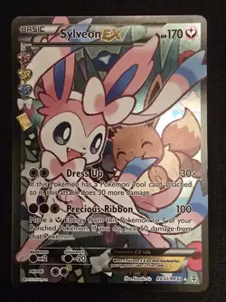 Pokemon TCG - SYLVEON EX #RC32 (Generations Radiant Collection) Full Art Holo - Image 1