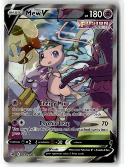 Mew V ⭐ 251/264 Holo Rare Ultra Fusion Strike 2021 Pokemon NM - Image 1
