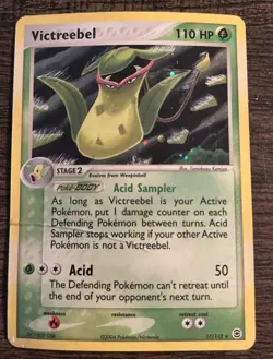 Victreebel 17/112 EX FireRed & LeafGreen Rare Holo Pokemon Card - MP - Image 1