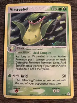 Victreebel 17/112 EX FireRed & LeafGreen Rare Holo Pokemon Card - MP - Image 2