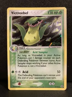 Pokemon Card Victreebel Holo 17/112 EX FireRed & LeafGreen PLAYED - Image 1