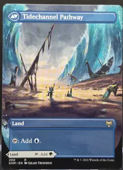 Barkchannel Pathway #290 Kaldheim Borderless Regular Rare - Image 2