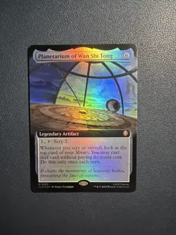 Planetarium of Wan Shi Tong - Foil Extended Art Avatar TLA Near Mint MTG - Image 1