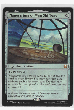 Planetarium of Wan Shi Tong (Foil) MTG Avatar (TLA) 0259 Make Offer - Image 1