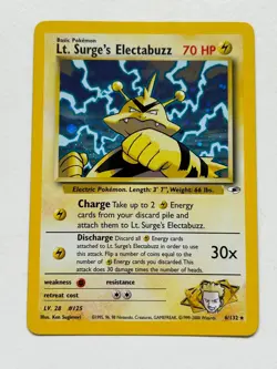 Pokemon Cards Gym Heroes - 2000 - Rare - Holo - Nr Mint - You Choose - /132 - Image 5