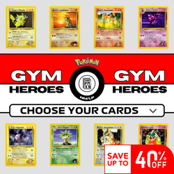 2000 Pokemon Gym Heroes: Choose Your Card! Up to 40% off! - Image 1