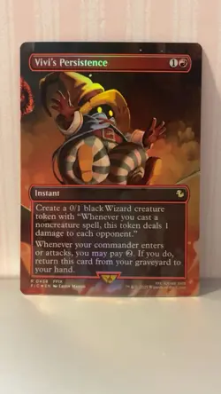 Vivi's Persistence (Borderless) Commander: Final Fantasy Foil - Image 1