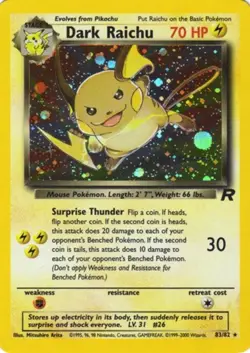 🚀[NM]Pokemon 1999 Team Rocket - Choose a Card! - Rares/Uncommons WOTC Vintage🚀 - Image 3