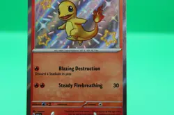 2024 Pokemon SV Paldean Fates PAF EN Charmander Holo #109/091 - Image 3