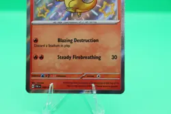 2024 Pokemon SV Paldean Fates PAF EN Charmander Holo #109/091 - Image 4