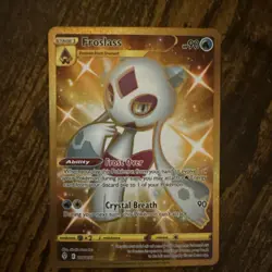 Pokemon TCG Froslass Illustration Rare 226/203 Gold Secret Evolving Skies Mint - Image 1