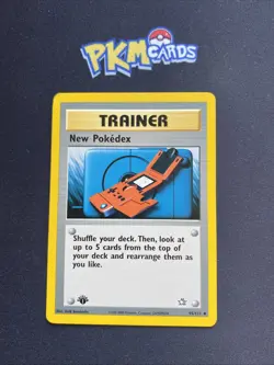 Pokemon TCG New Pokedex Neo Genesis 95/111 Regular 1st Edition LP. - Image 1