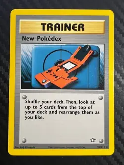 Pokemon TCG New Pokedex Neo Genesis 95/111 Regular Unlimited Uncommon VLP - Image 1