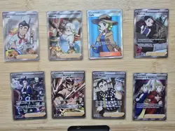 Pokemon Card Lot of 8 Cards - Trainer Cards- Lady, Roxanne, Felony, Cook, Adaman - Image 1