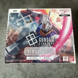 GUNDAM CARD GAME: Newtype Rising Booster Box GD01 BANDAI | English SEALED - Image 1
