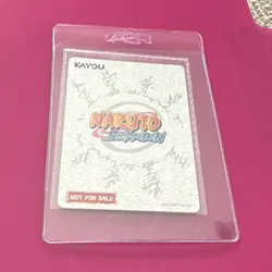 Naruto Shippuden - Naruto Uzumaki PSA Magazine Promo Card Sealed - Image 2