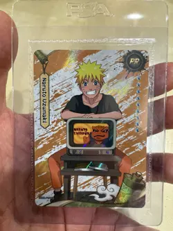 PSA Magazine X Kayou Exclusive Naruto Uzumaki SEALED Promo Card NM/M + Magazine - Image 1