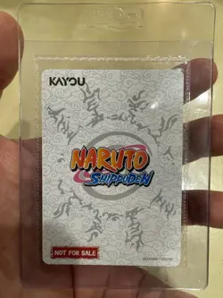 PSA Magazine X Kayou Exclusive Naruto Uzumaki SEALED Promo Card NM/M + Magazine - Image 2