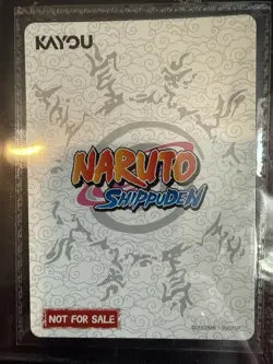Naruto Shippuden - Naruto Uzumaki PSA Magazine Promo Card Sealed - Image 2