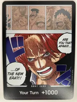 DON !! Card (Are you that afraid of the ‘New Era’!U) OP-09 ONE PIECE English - Image 1