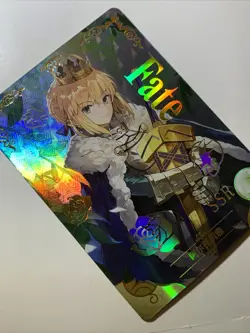 Artoria Pendragon Fate FGO Foil NS-10 SSR 1 Goddess Story Anime Waifu Card Girl - Image 4