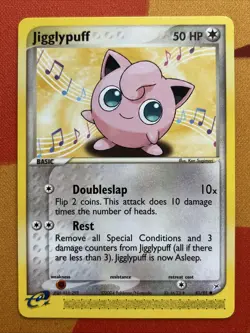 Pokemon Card - Jigglypuff - E-Reader - C (41/95) ex Team Magma vs Team Aqua NM - Image 1