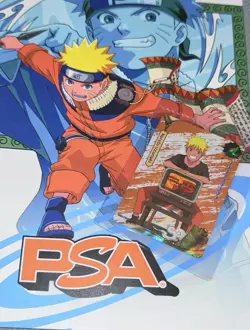 PSA Magazine x Kayou Exclusive NARUTO Uzumaki SEALED PROMO CARD + MAGAZINE 💎 - Image 1
