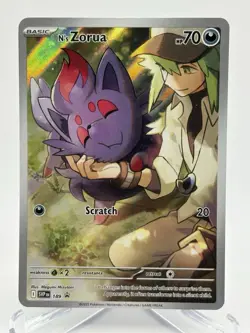 N's Zorua 189 Sv: Scarlet & Violet Promo Cards Holo - Image 1