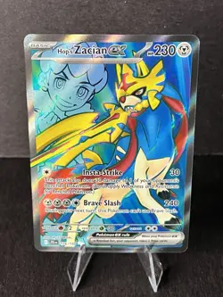 Pokemon TCG Journey Together Hops Zacian EX Card 176/159 Ultra Rare - Image 2