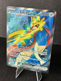 Pokemon TCG Journey Together Hops Zacian EX Card 176/159 Ultra Rare - Image 4