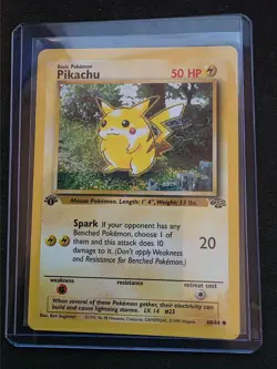 1999 Pokemon WOTC PIKACHU Jungle Set 1ST EDITION Common Card 60/64 NM! - Image 1