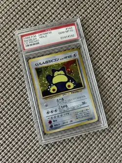 🔹PSA 10 GEM MINT🔹Snorlax Holo 143 Japanese🔸Pokemon 1998 CD Promo Graded Card - Image 3