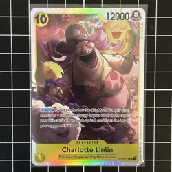 Charlotte Linlin OP03-114 SR English Pillars of Strength - One Piece Card - NM - Image 1