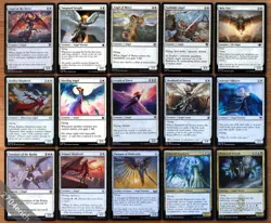 Set of 15 Pauper Legal Angel Cards *NM* English Magic the Gathering MTG EDH - Image 1