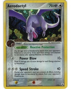Aerodactyl - 1/92 - Pokemon Legend Maker Holo Card NM - Image 1