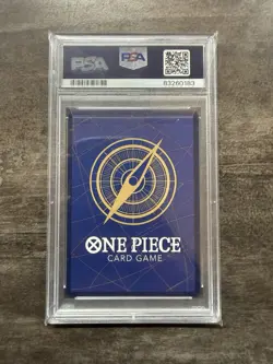 One Piece Card Game PSA 10 - Monkey D. Luffy P-036 OP04 Prerelease Winner Eng - Image 2