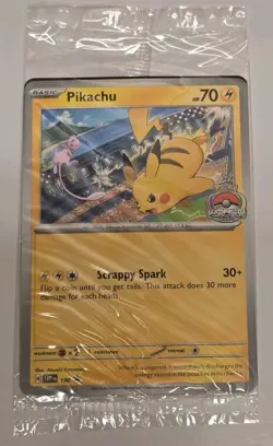 Pikachu SVP190 - S&V World Championship 2024 Promo Pokemon Card - Sealed - Image 1