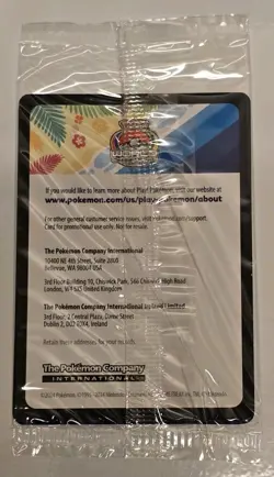 Pikachu SVP190 - S&V World Championship 2024 Promo Pokemon Card - Sealed - Image 2