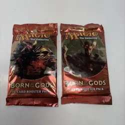 2X Born of The Gods Draft Booster Pack Sealed MTG Magic The Gathering - Image 1