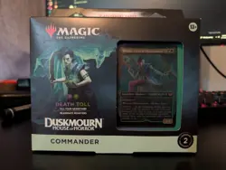 Magic: The Gathering Duskmourn House of Horror: Death Toll - Commander Deck. D1C - Image 1