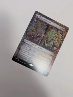 MTG - Grub's Command (Showcase) - Lorwyn Eclipsed NM/M Condition - Image 2