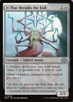 It That Heralds the End - Foil - Modern Horizons 3 #0009 MTG Magic The Gathering - Image 1