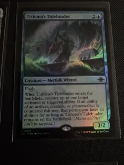 MTG Lost Caverns Of Ixalan FOIL Tishana's Tidebinder - #81 -NEAR MINT - Image 1