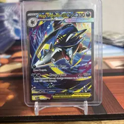 2025 Pokemon PHANTASMAL FLAMES #127 MEGA SHARPEDO EX SPECIAL ILLUSTRATION RARE ! - Image 1