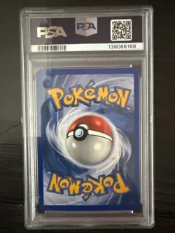 2004 POKEMON EX TEAM MAGMA VS TEAM AQUA #93 SCEPTILE EX-HOLO PSA 8 - Image 2